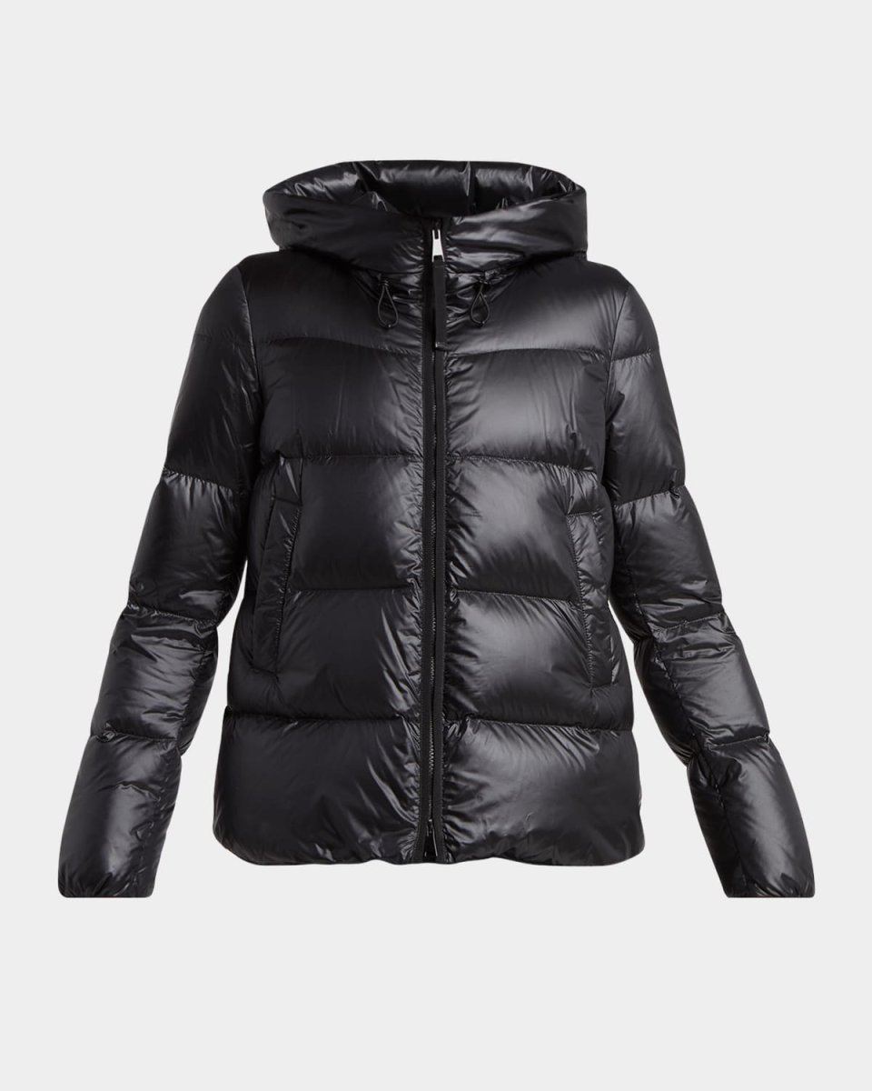 Serittes Hooded Short Down Jacket